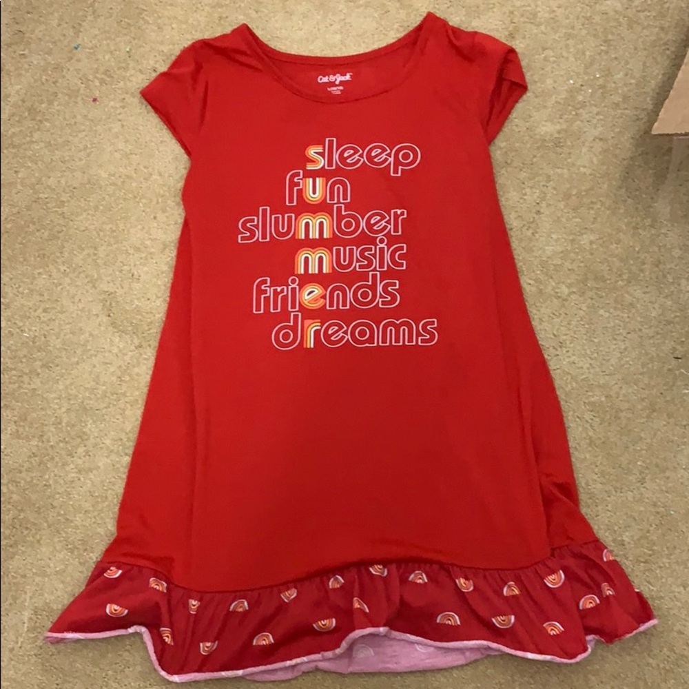 Cat & Jack nightgown size 10/12